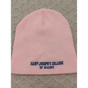 Saint Joseph's College Of Maine Women's Pink Winter Beanie Cap